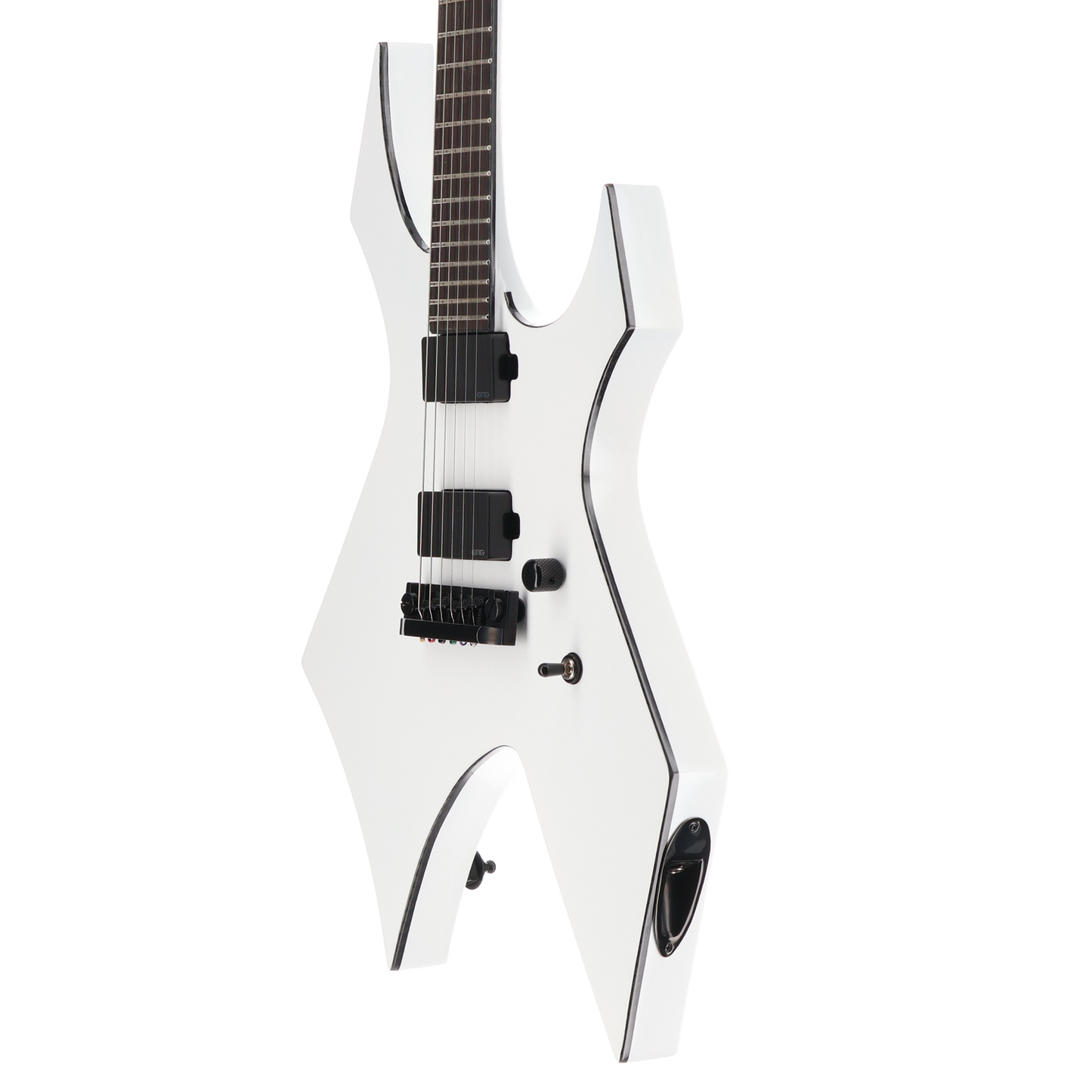 BC Rich Warlock Prophecy with Quad Bridge - Matte White (C4) (60116)