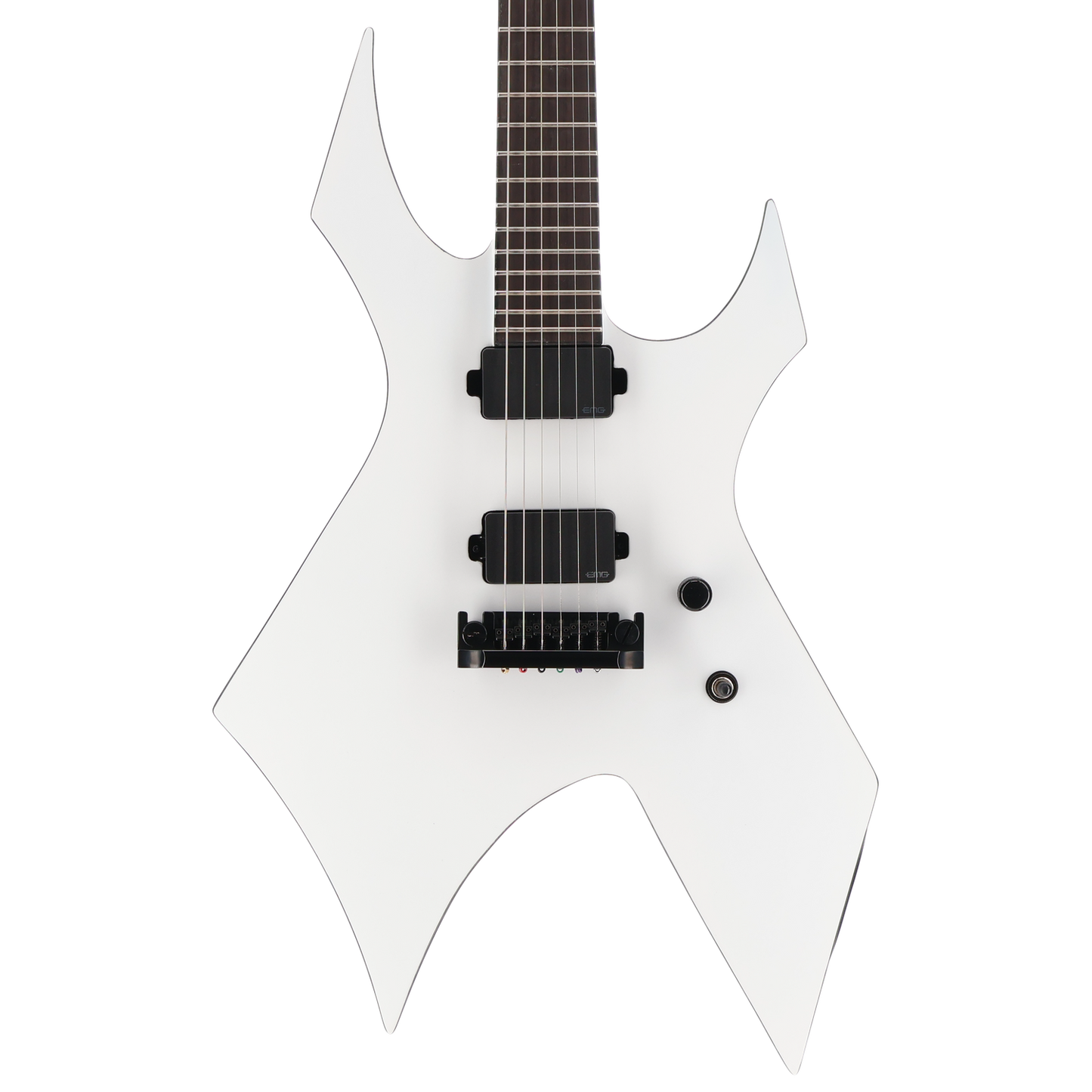 BC Rich Warlock Prophecy with Quad Bridge - Matte White (C4) (60116)