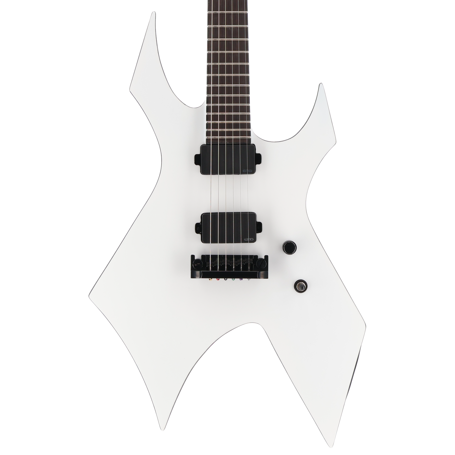 BC Rich Warlock Prophecy with Quad Bridge - Matte White (C4) (60116)