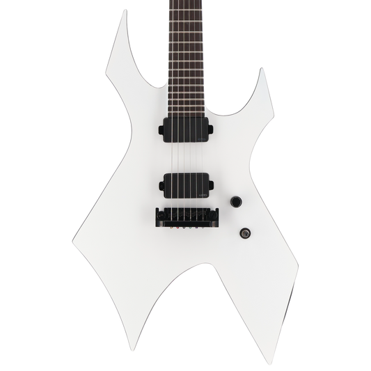 BC Rich Warlock Prophecy with Quad Bridge - Matte White (C4) (60116)