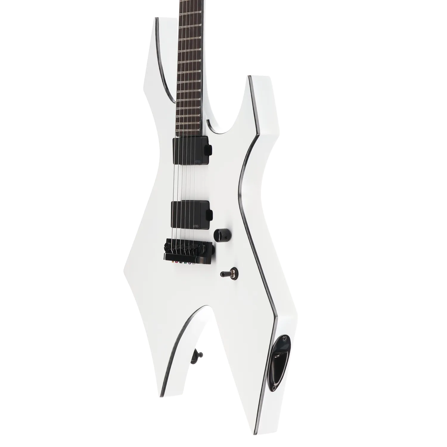 BC Rich Warlock Prophecy with Quad Bridge - Matte White (C6) (60114)