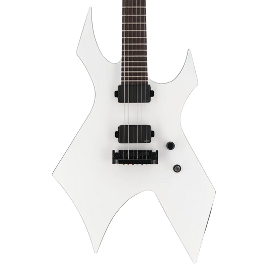 BC Rich Warlock Prophecy with Quad Bridge - Matte White (C6) (60114)