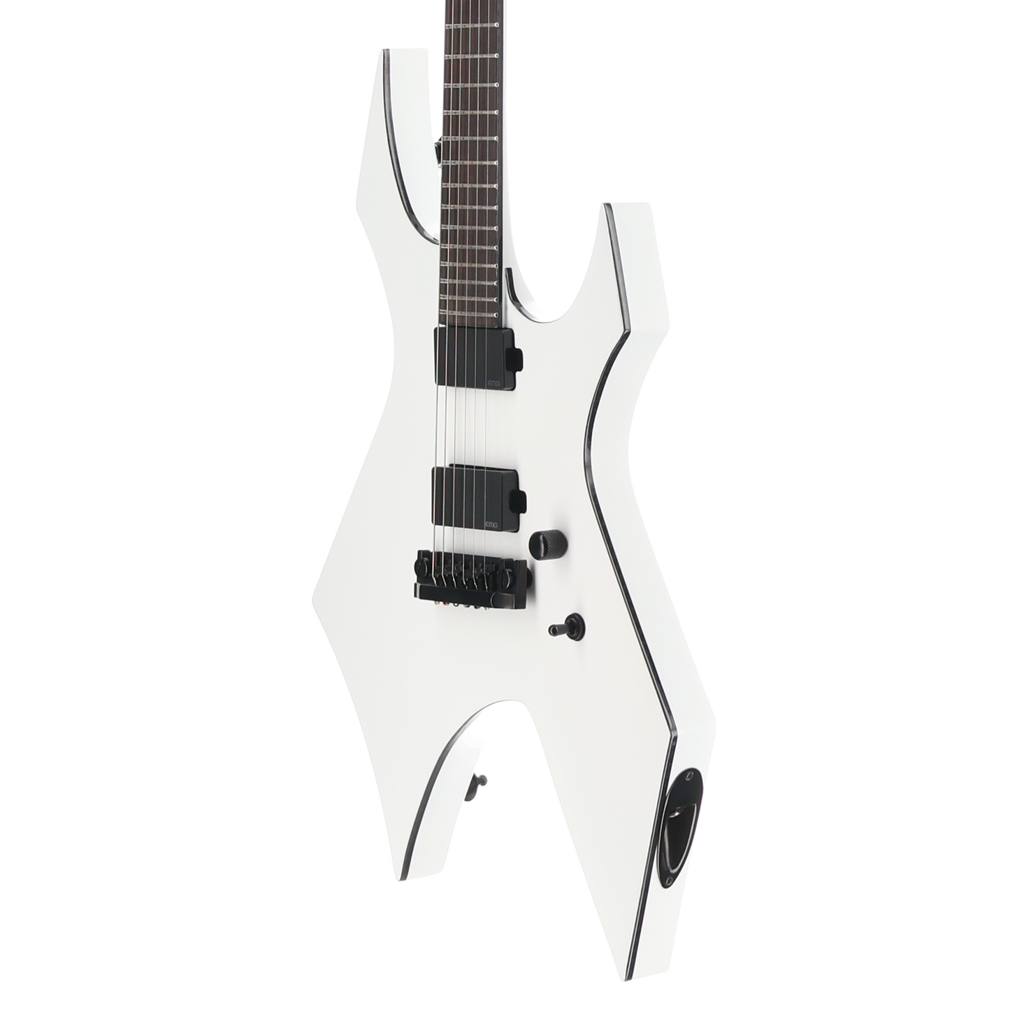 BC Rich Warlock Prophecy with Quad Bridge - Matte White (I10) (60119)