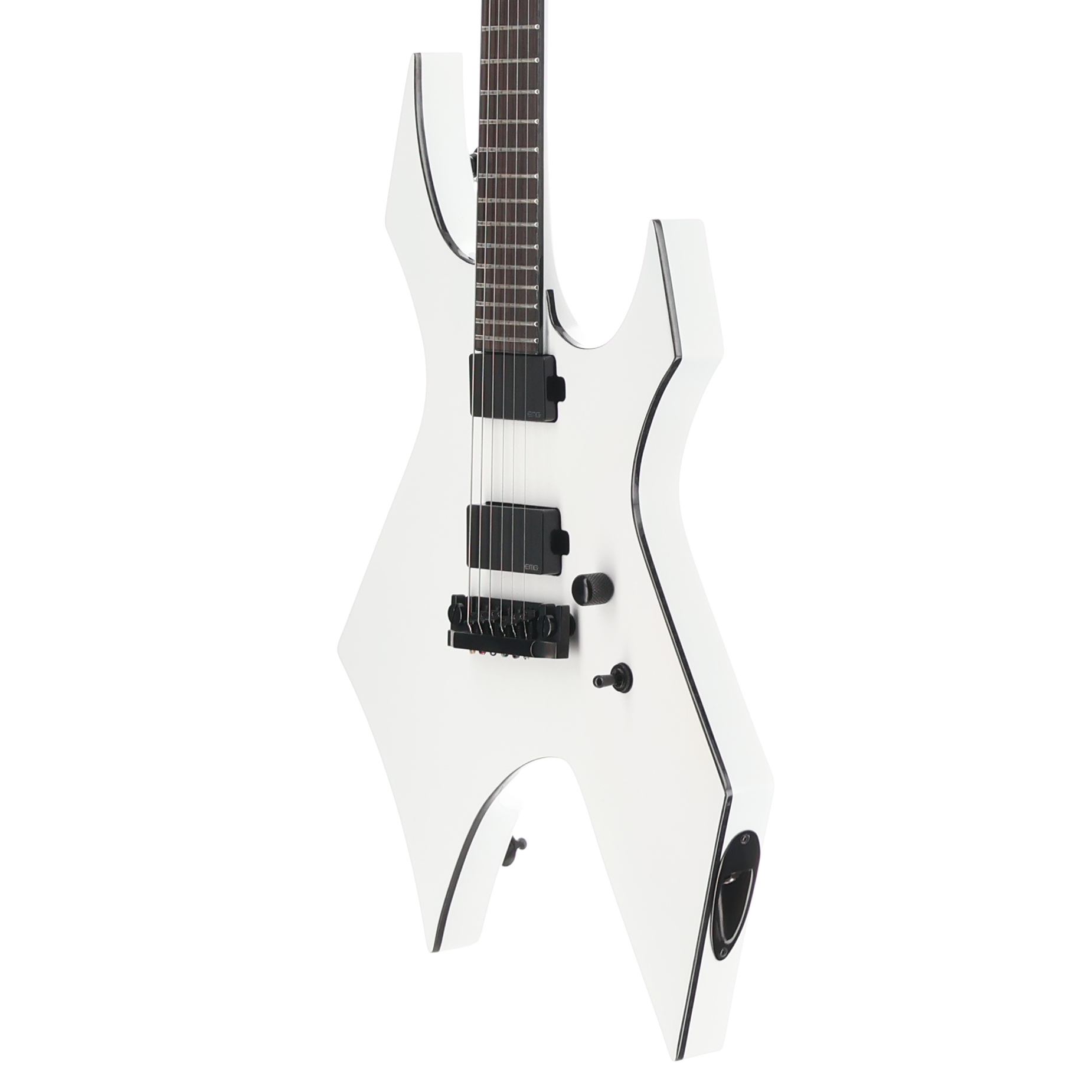 BC Rich Warlock Prophecy with Quad Bridge - Matte White (I10) (60119)