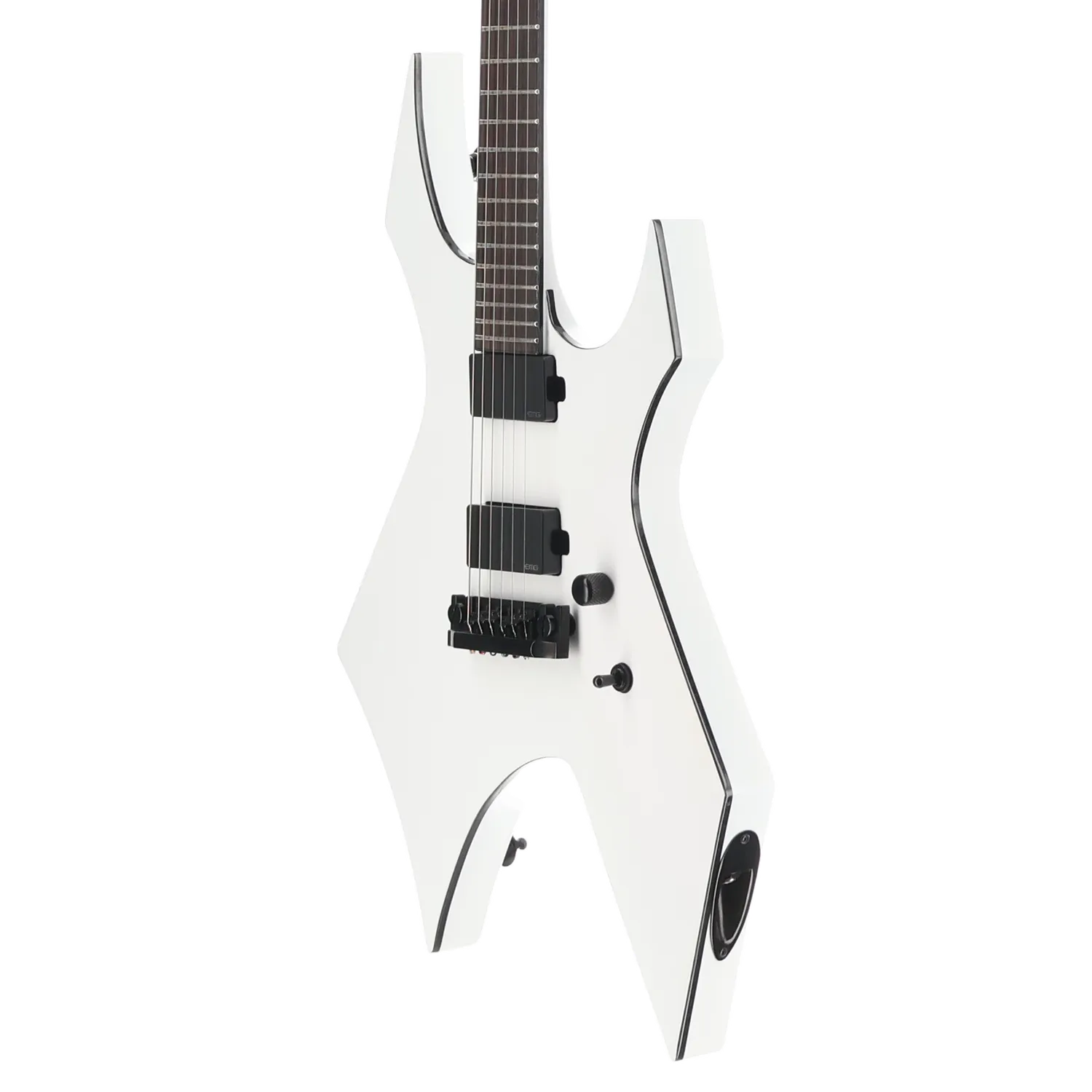 BC Rich Warlock Prophecy with Quad Bridge - Matte White (I10) (60119)
