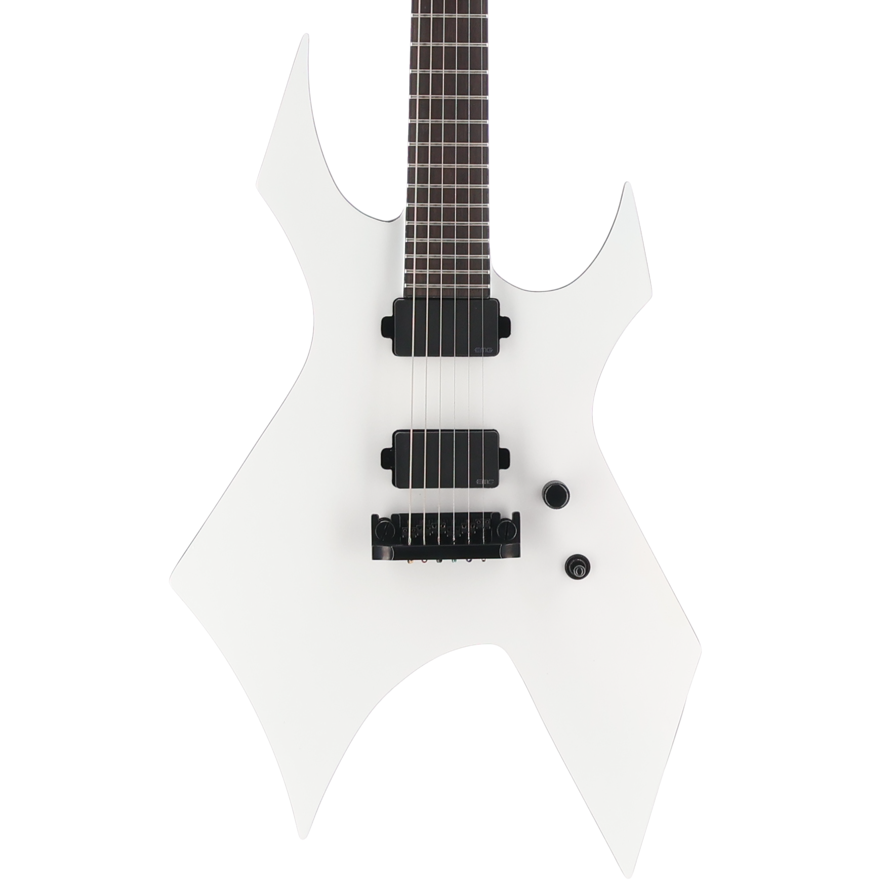 BC Rich Warlock Prophecy with Quad Bridge - Matte White (I10) (60119)