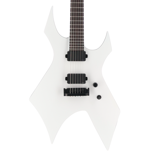 BC Rich Warlock Prophecy with Quad Bridge - Matte White (I10) (60119)