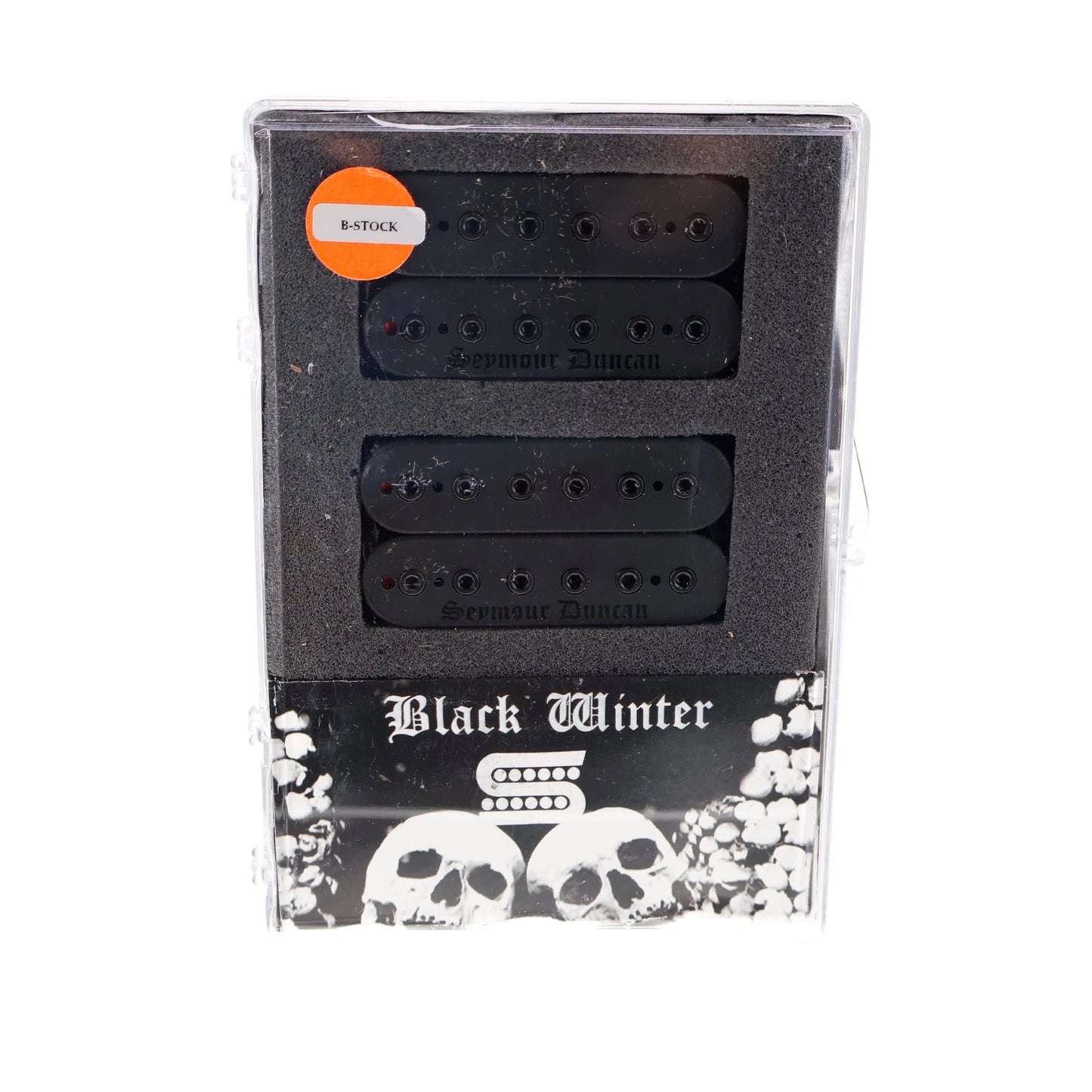 Black Winter Humbucker Set - Blackened [15F]