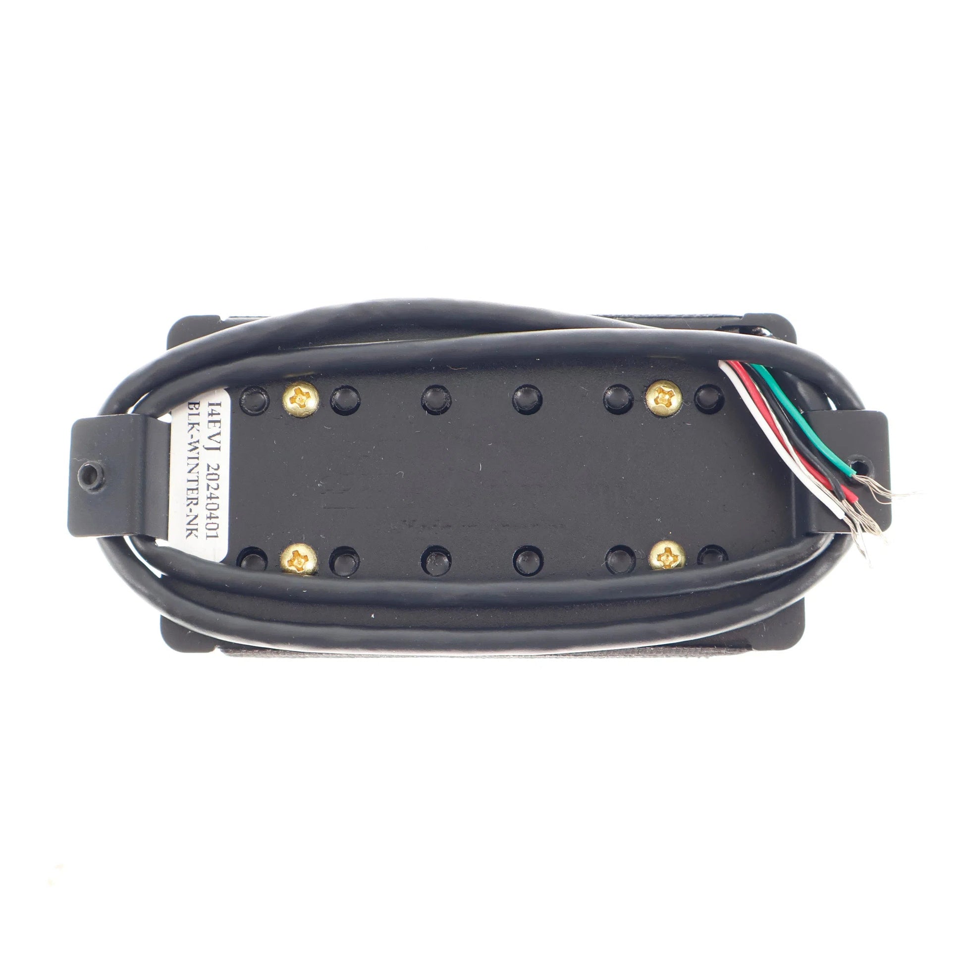 Black Winter Humbucker Set - Blackened [15F]