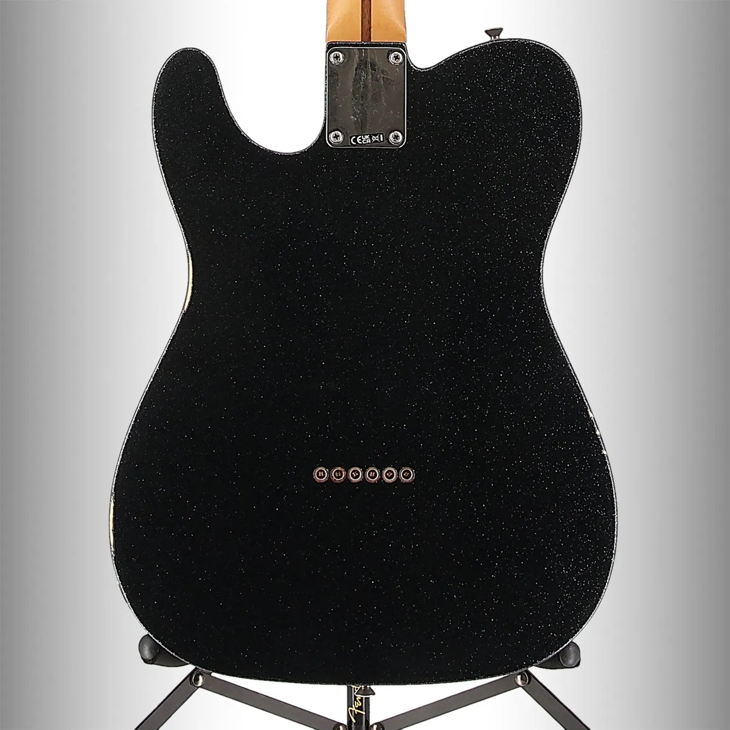 Brad Paisley Road Worn Telecaster, Maple Fingerboard, Black Sparkle (N6) (35274)