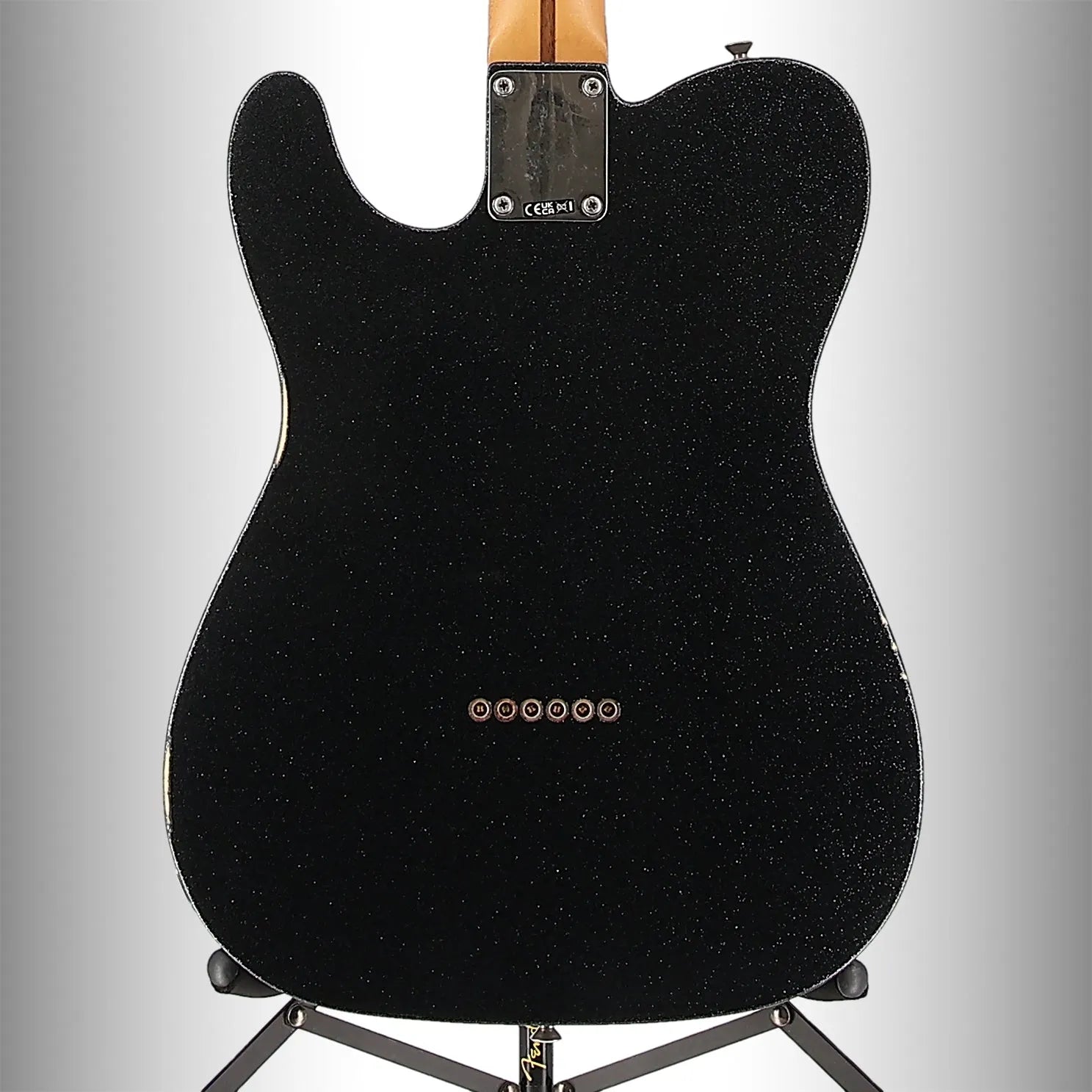 Brad Paisley Road Worn Telecaster, Maple Fingerboard, Black Sparkle (N6) (35274)