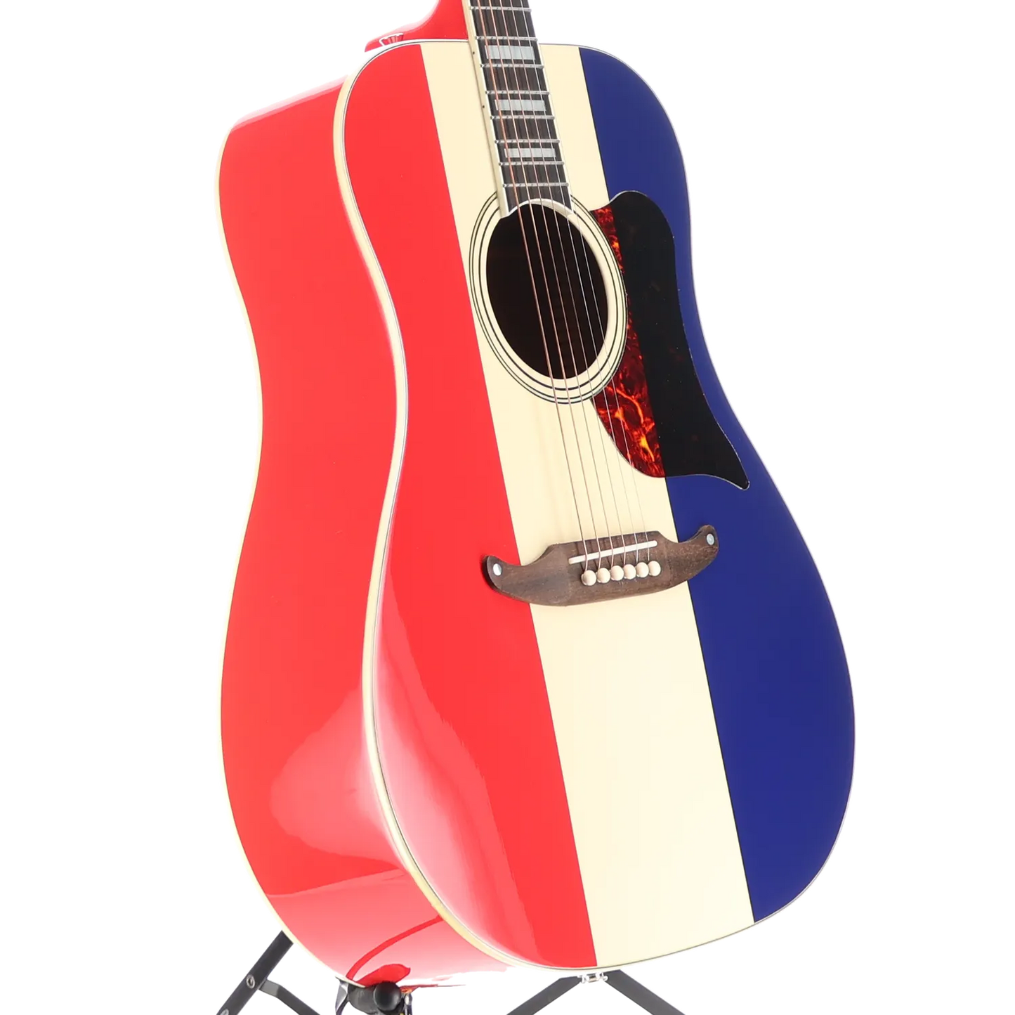 Buck Owens Kingman with Case, Red White and Blue (H9) (50344)