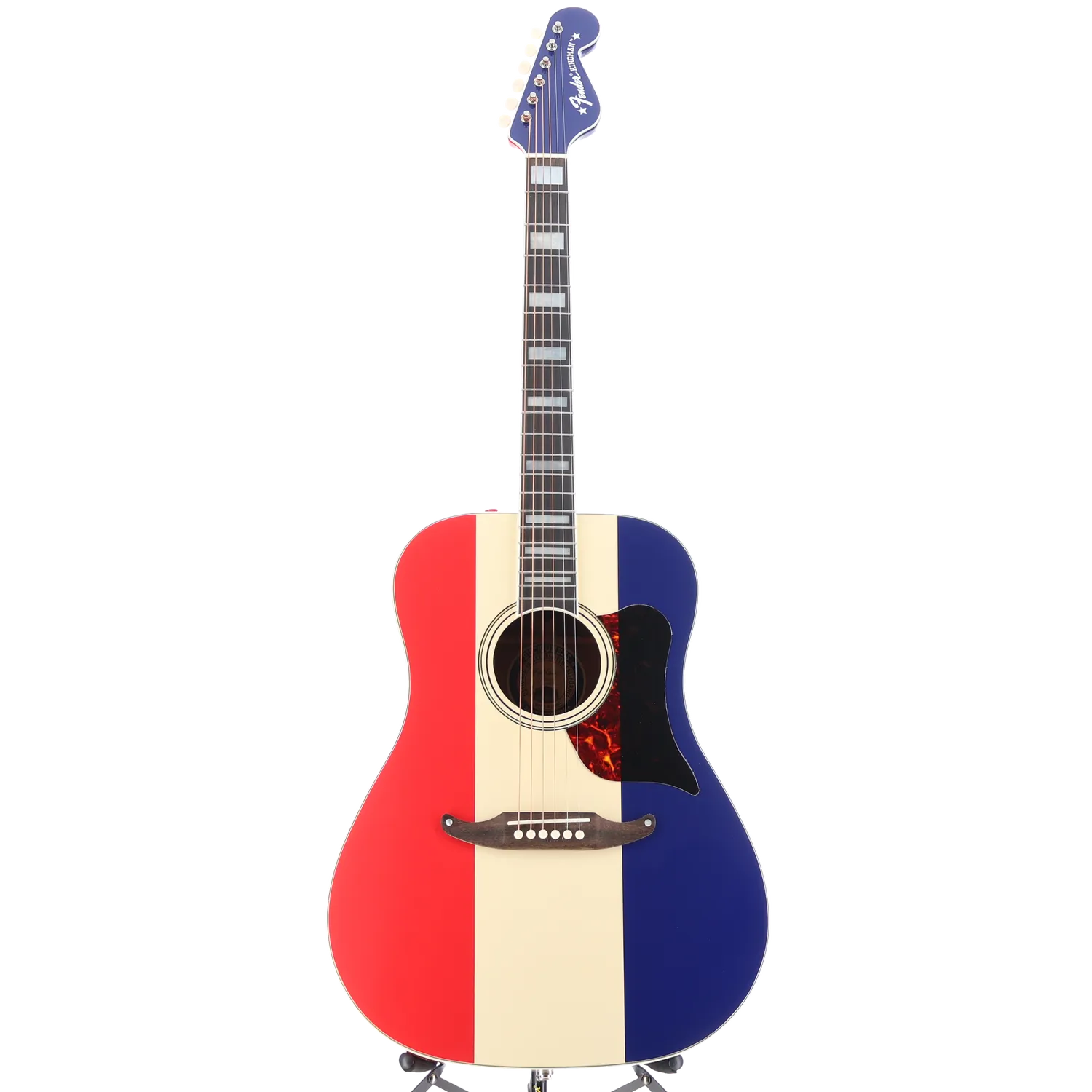 Buck Owens Kingman with Case, Red White and Blue (H9) (50344)