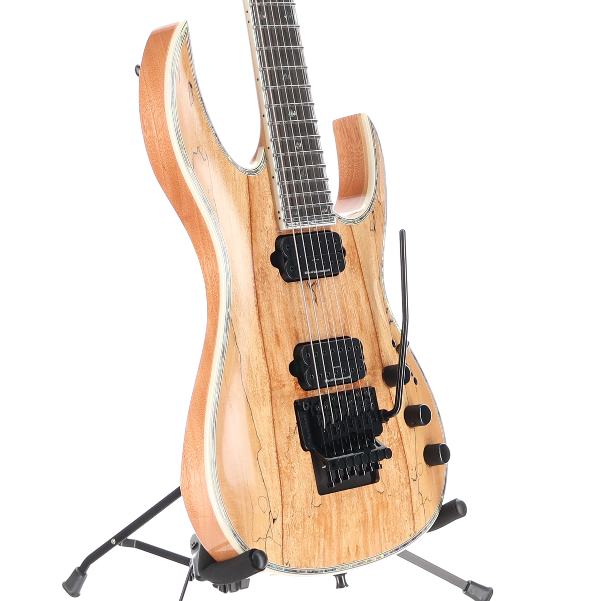 BC Rich Shredzilla 7 Prophecy Archtop Floyd Rose Spalted Maple (SR) (60259)