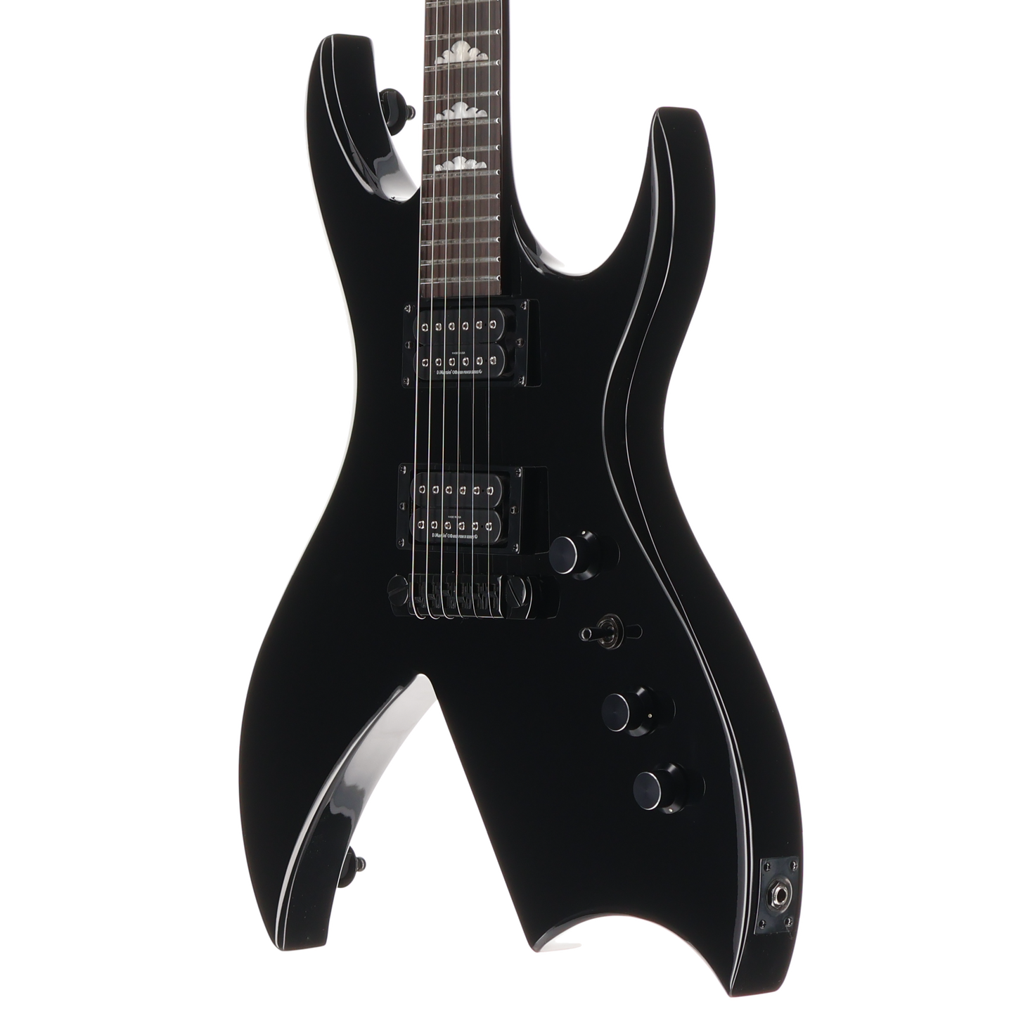BC Rich B Legacy 2023, Nyatoh Body, Maple Neck, Ebony Fingerboard - Gloss Black (G10) (60344)