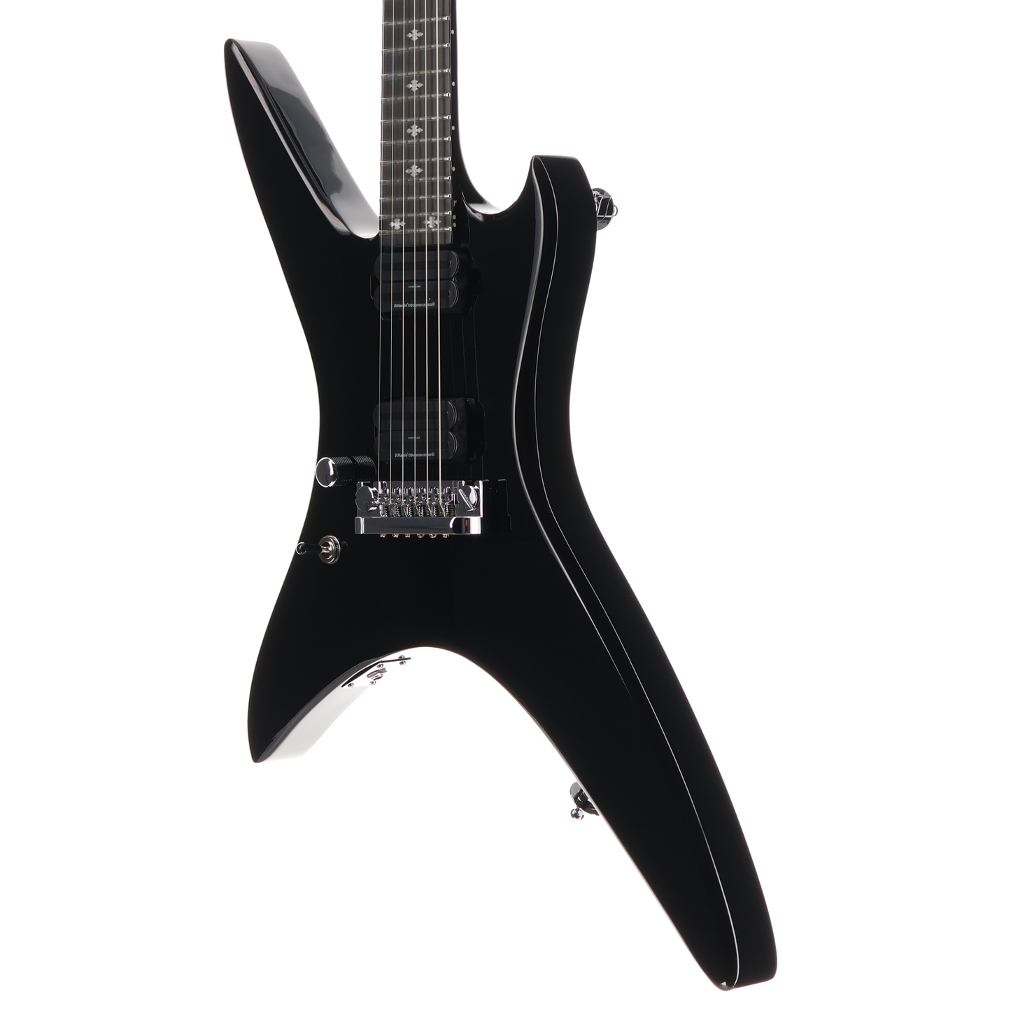 BC Rich Stealth Legacy Left Handed - Onyx Black Gloss (P13) (60346)