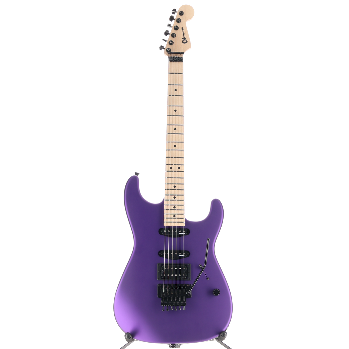 Charvel USA Select San Dimas Style 1 HSS FR, Maple Fingerboard, Satin Plum (Q2) (13810)