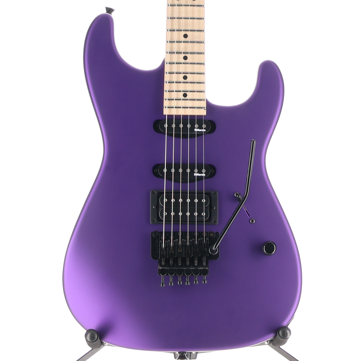 Charvel USA Select San Dimas Style 1 HSS FR, Maple Fingerboard, Satin Plum (Q2) (13810)
