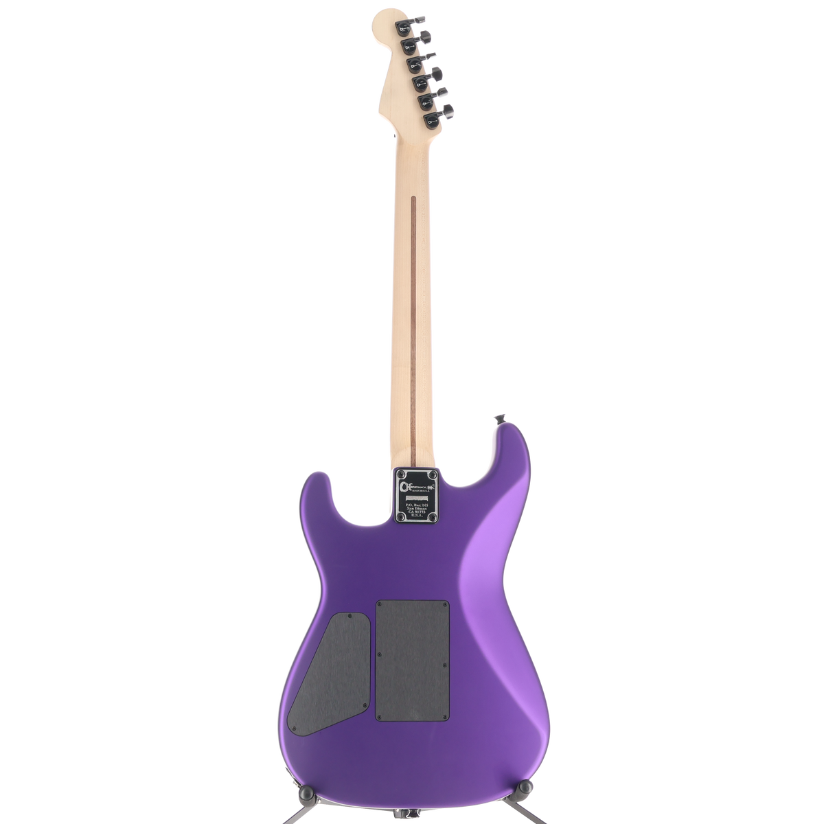 Charvel USA Select San Dimas Style 1 HSS FR, Maple Fingerboard, Satin Plum (Q2) (13810)