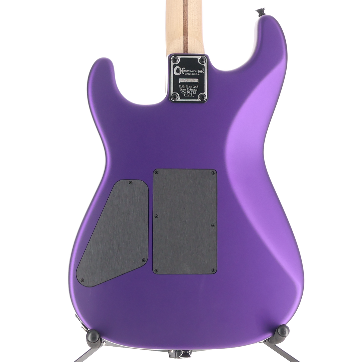 Charvel USA Select San Dimas Style 1 HSS FR, Maple Fingerboard, Satin Plum (Q2) (13810)