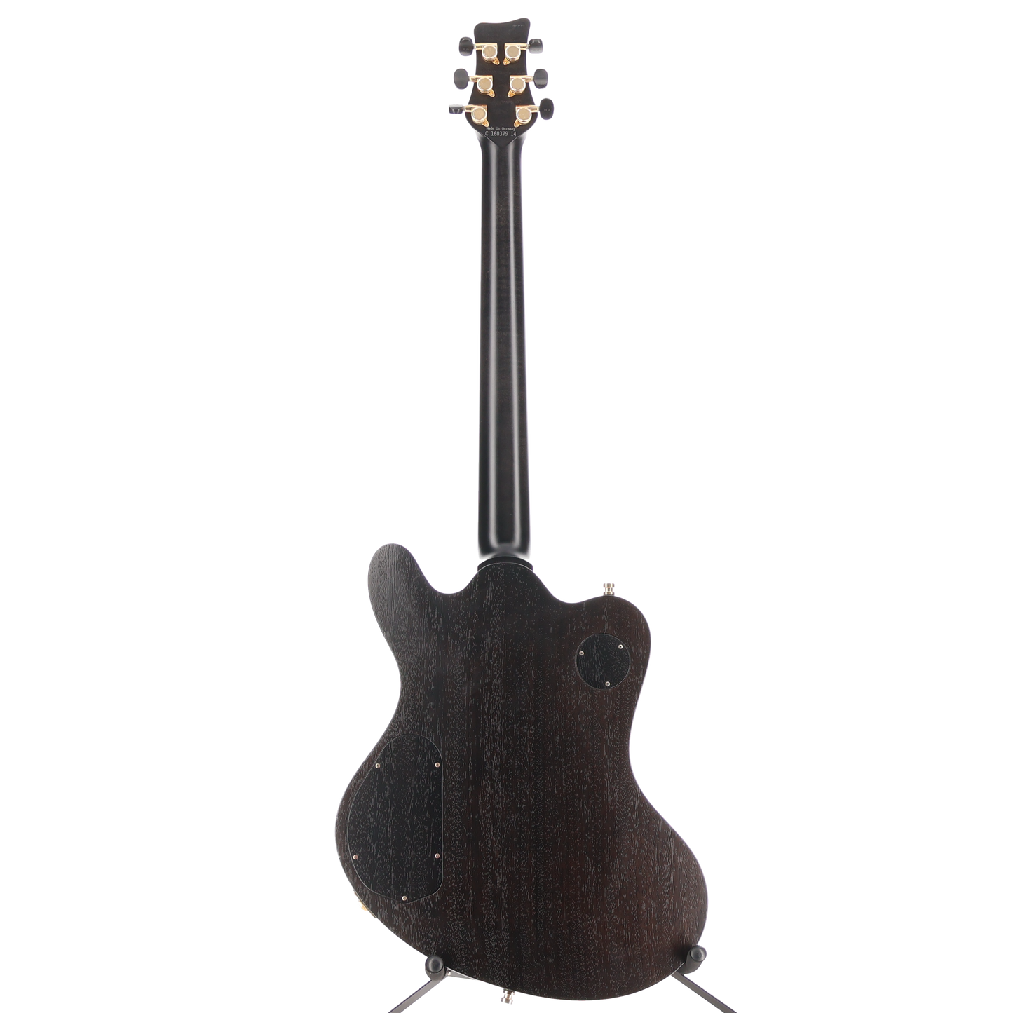 Framus Masterbuilt Steve Salas Signature Idolmaker Electric Guitar Black Satin Back and Sides - 2014 (P1) (37914)