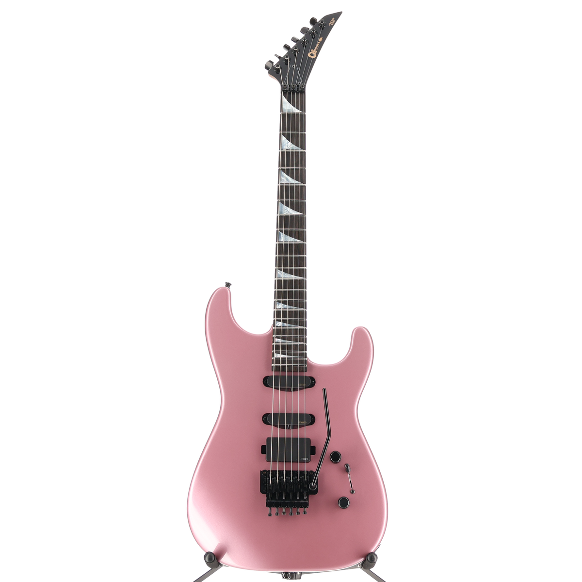 Charvel Custom Shop Custom Shop Electric Guitar San Dimas HSS FR Burgundy Mist Metallic (RC2) (16805)