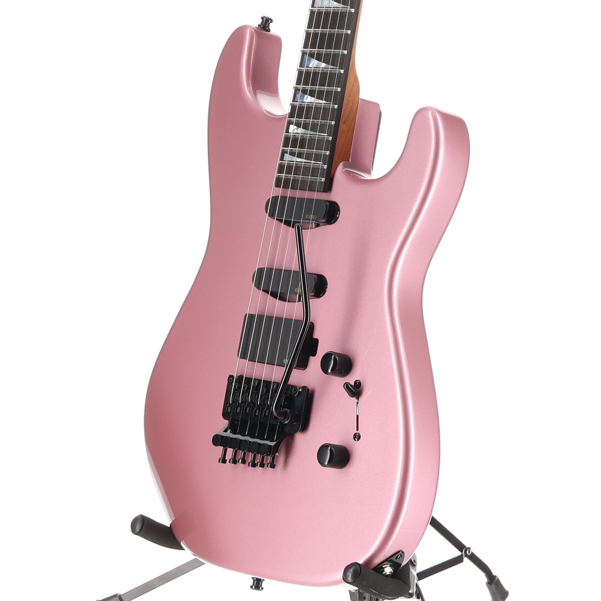Charvel Custom Shop Custom Shop Electric Guitar San Dimas HSS FR Burgundy Mist Metallic (RC2) (16805)