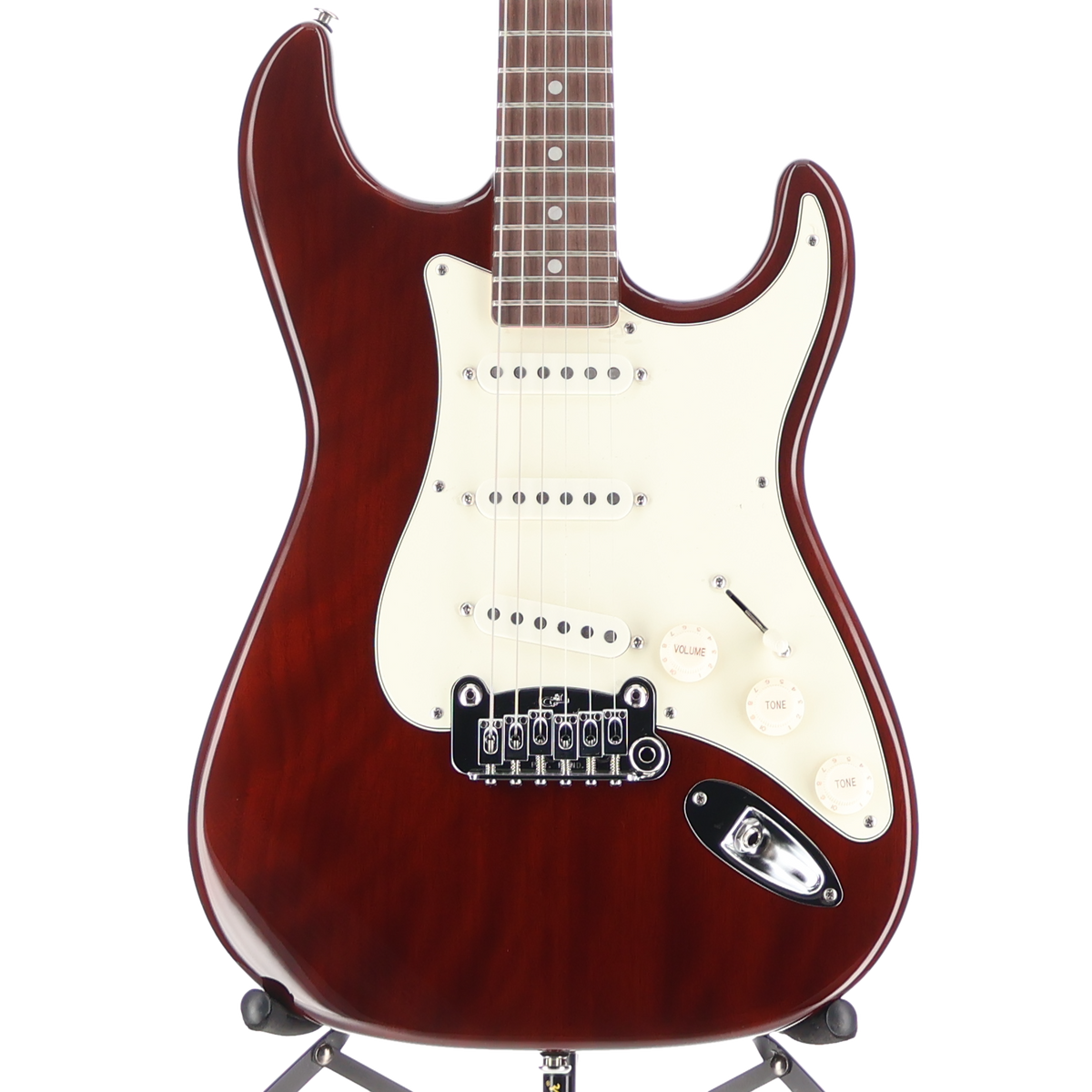 G&L Prototype Legacy Electric Guitar Transparent Mocha Finish (#13) (08168)