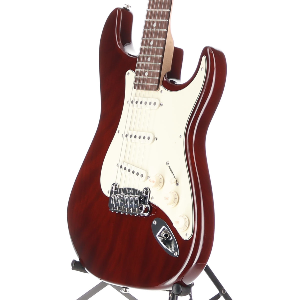 G&L Prototype Legacy Electric Guitar Transparent Mocha Finish (#13) (08168)