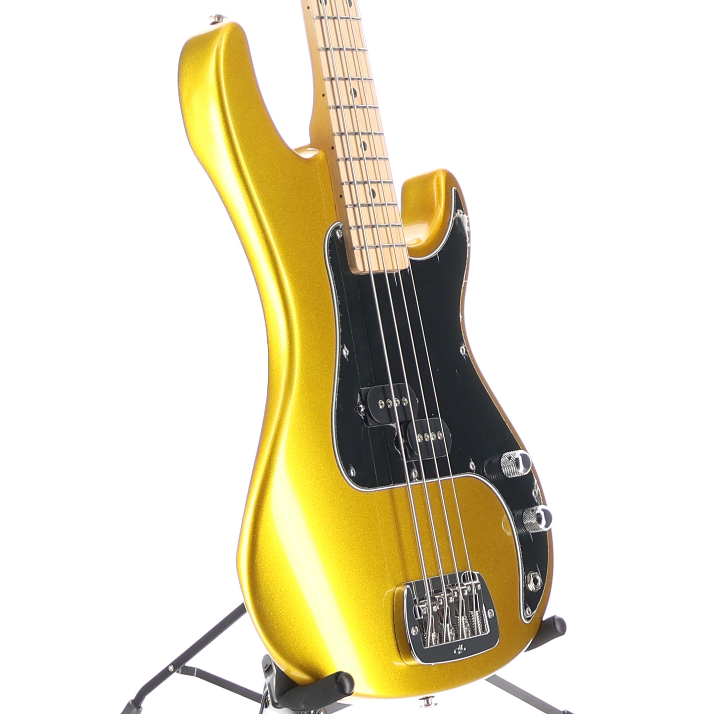 G&L Fullerton Deluxe SB-1 - Yellow Sparkle (M5) (08143)