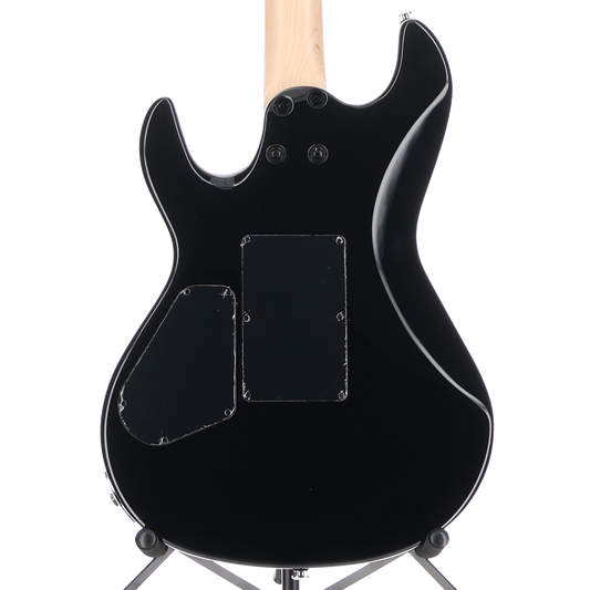 G&L Fullerton Deluxe Rampage 24 - Jet Black, Maple Fingerboard, Chrome Floyd Rose - Gloss Black (F3) (06173)