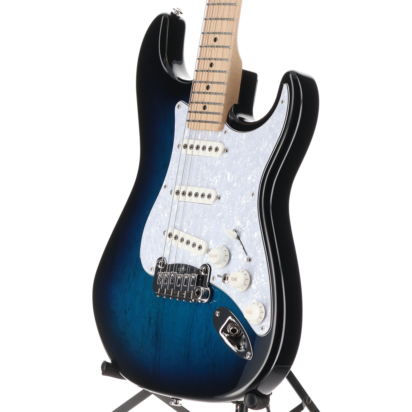 G&L Fullerton Deluxe S-500 Electric Guitar Blueburst  (04138)