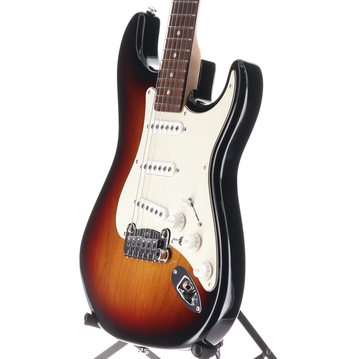 G&L Fullerton Deluxe S-500 Electric Guitar 3 Tone Sunburst (04168)
