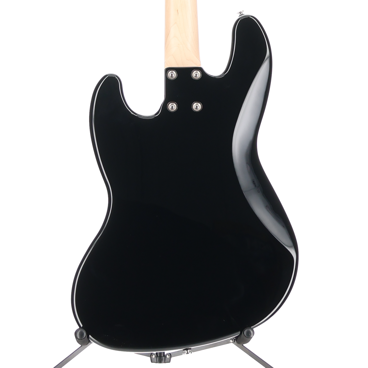 G&L Fullerton Deluxe JB 4 String Bass Guitar - Jet Black (U10) (05202)