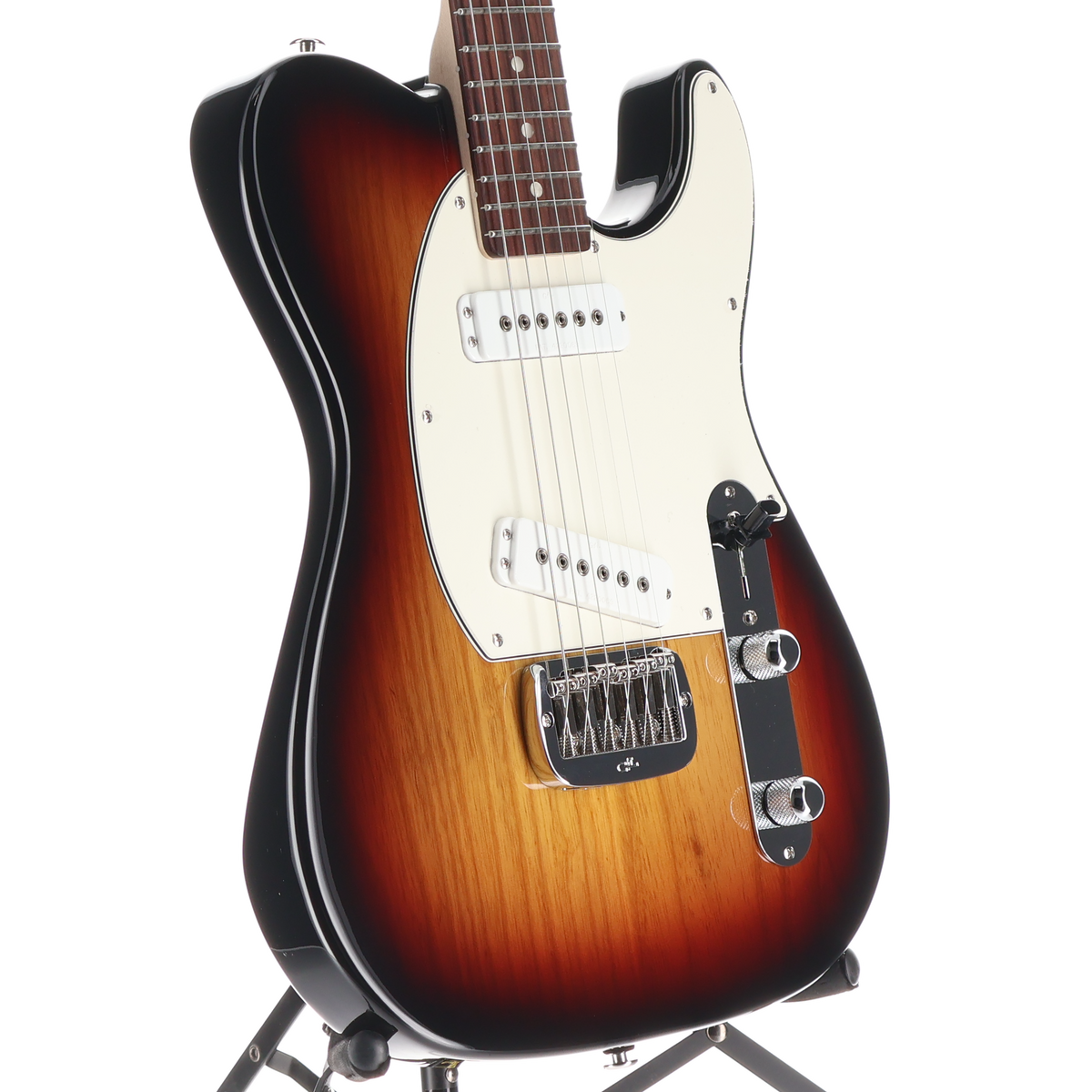 G&L Fullerton Deluxe ASAT Special Electric Guitar 3-Tone Sunburst (06034)