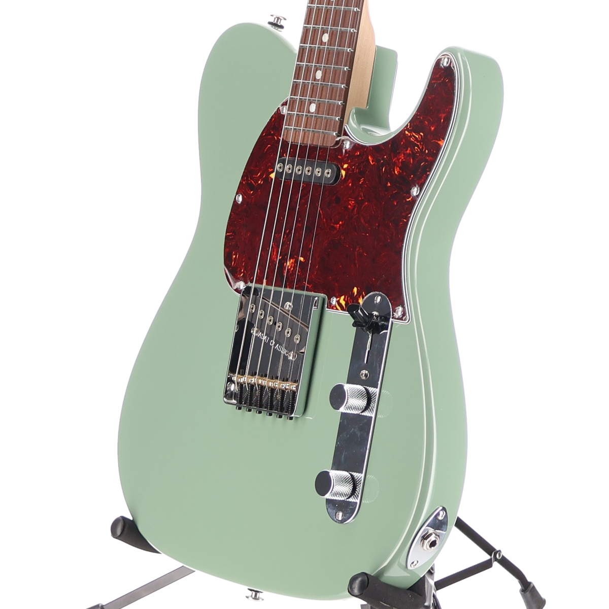G&L Fullerton Deluxe ASAT Classic Electric Guitar Macha Green (SR) (06040)