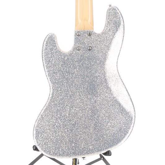 G&L G&L Build to Order JB-5 String Bass Silver Metallic Flake (07010)
