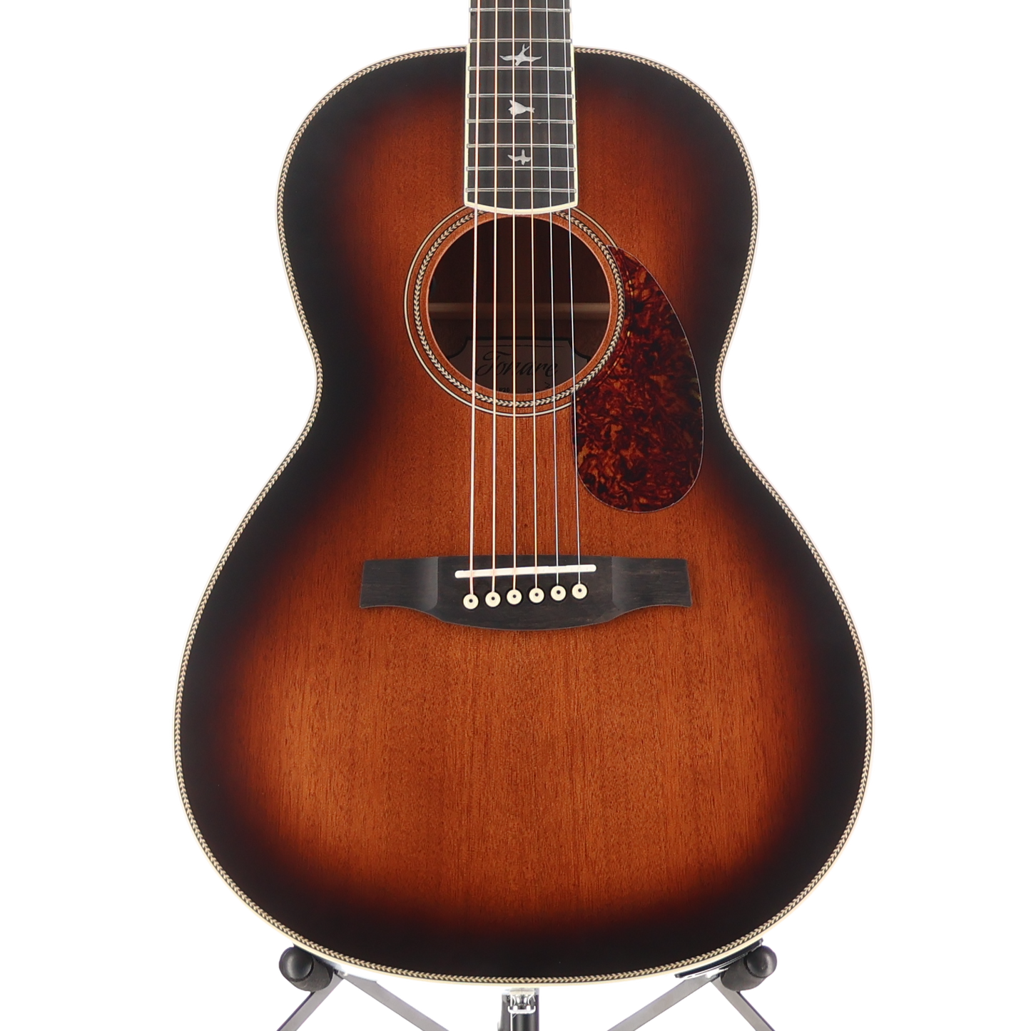 PRS SE P20E Parlor Acoustic Electric Guitar - Tobacco Sunburst (U8) (08157)