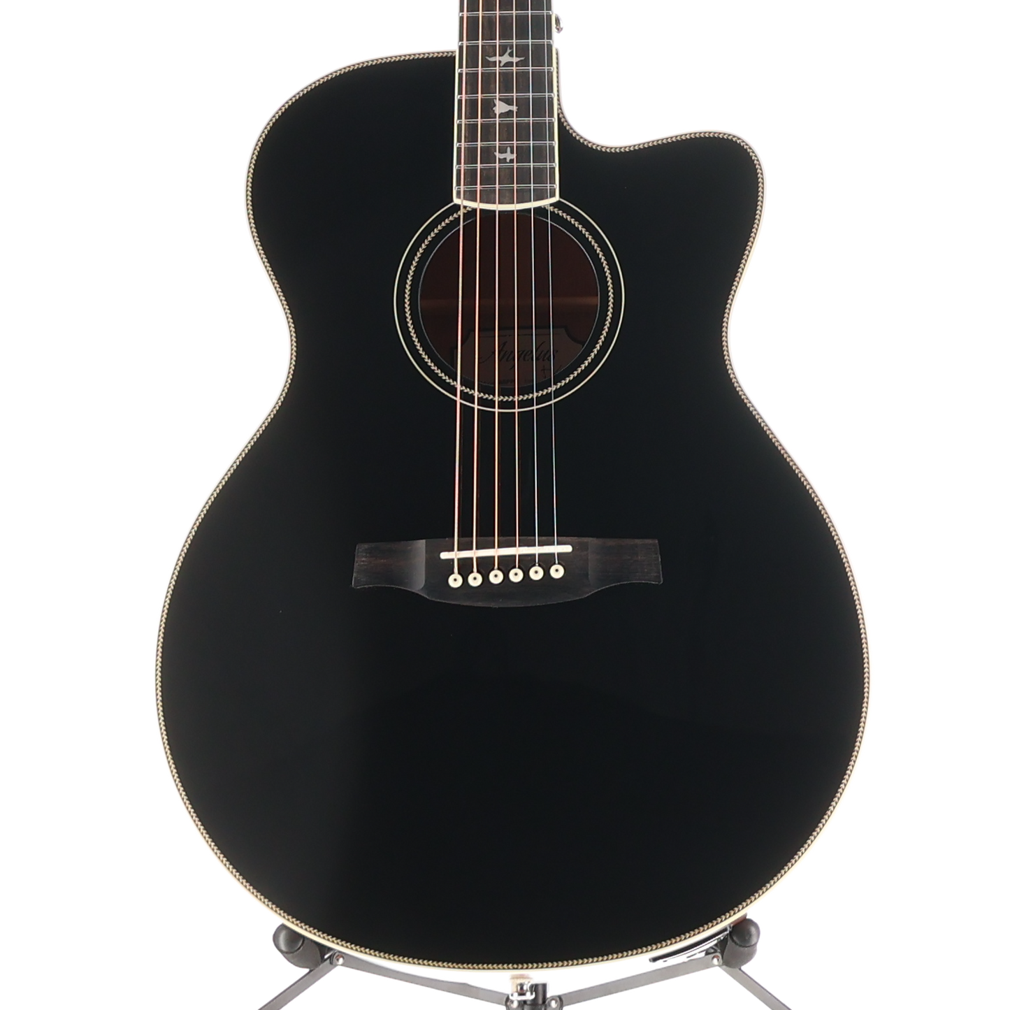 PRS SE A20E Angelus cutaway Acoustic Electric Guitar Black (G2) (16952)