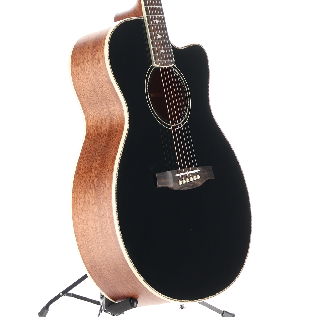 PRS SE A20E Angelus Cutaway Acoustic Electric Guitar - Black (U12) (17178)