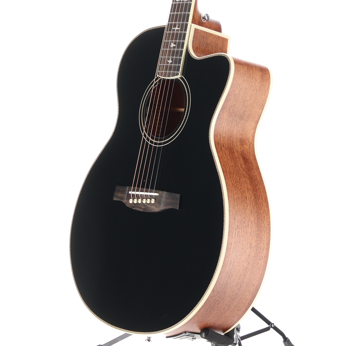 PRS SE A20E Angelus Cutaway Acoustic Electric Guitar - Black (U12) (17178)