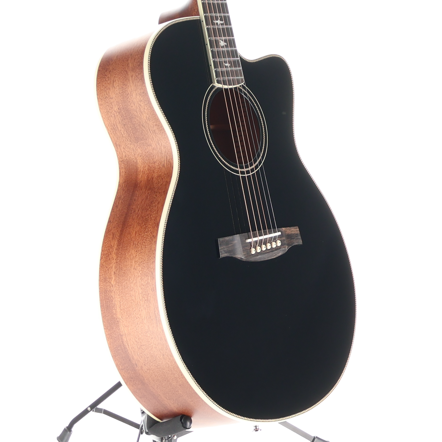 PRS SE A20E Angelus Cutaway Acoustic Electric Guitar - Black (S4) (18384)