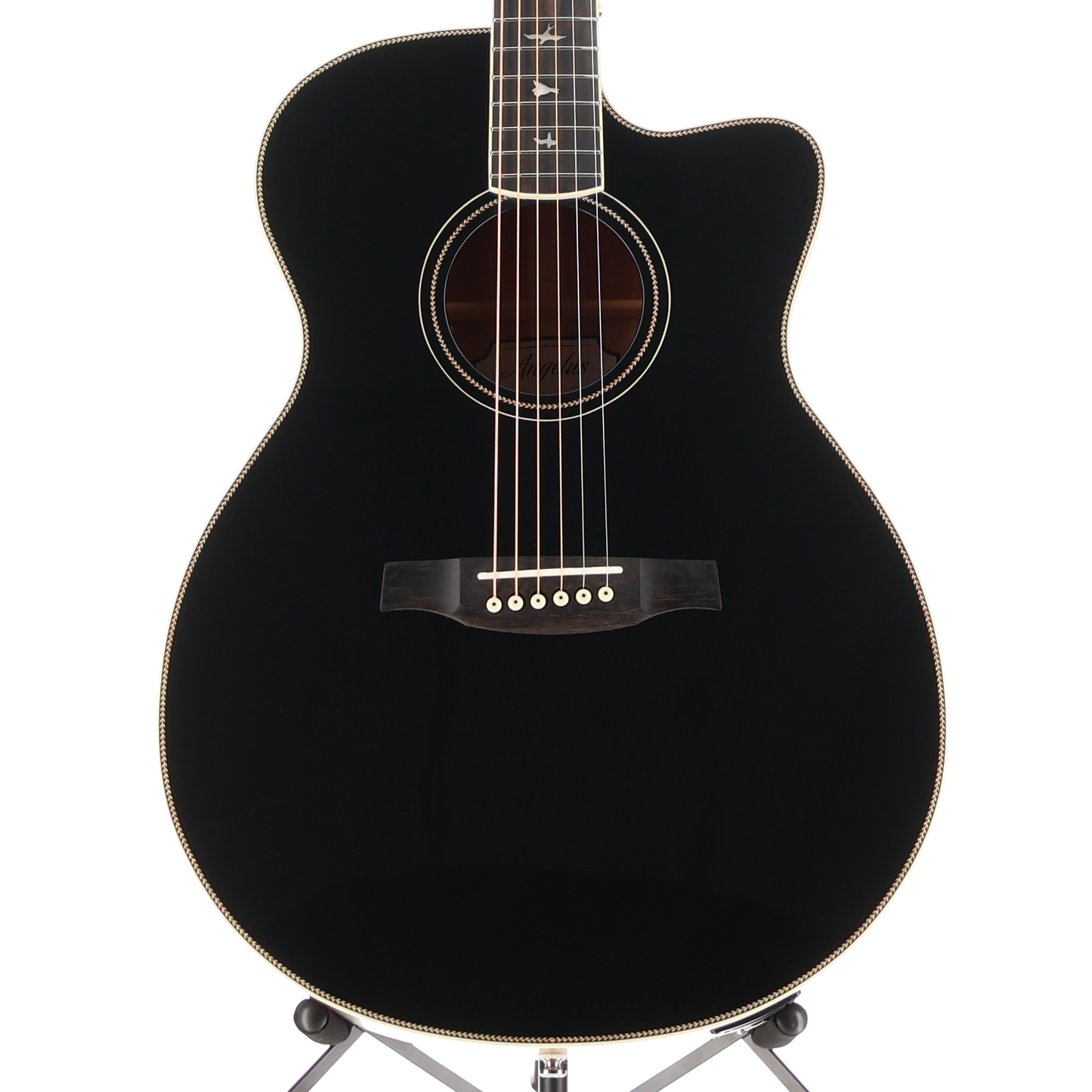 PRS SE A20E Angelus Cutaway Acoustic Electric Guitar - Black (Q1) (18736)