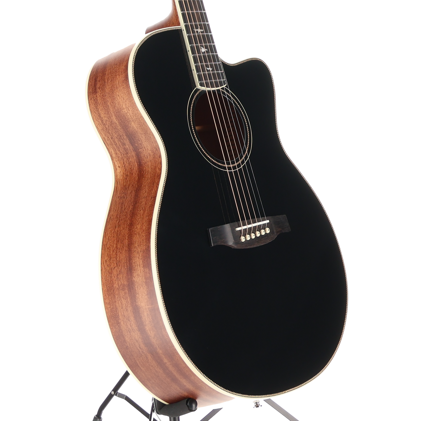 PRS SE A20E Angelus Cutaway Acoustic Electric Guitar - Black (Q1) (18736)