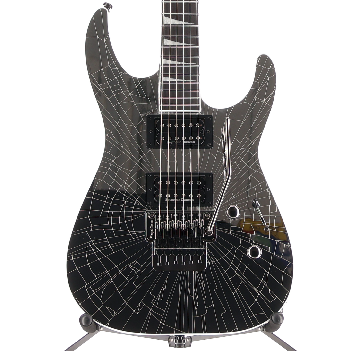 Jackson Pro Plus Series Soloist SL2, Ebony Fingerboard, Shattered Mirror (P1) (00221)