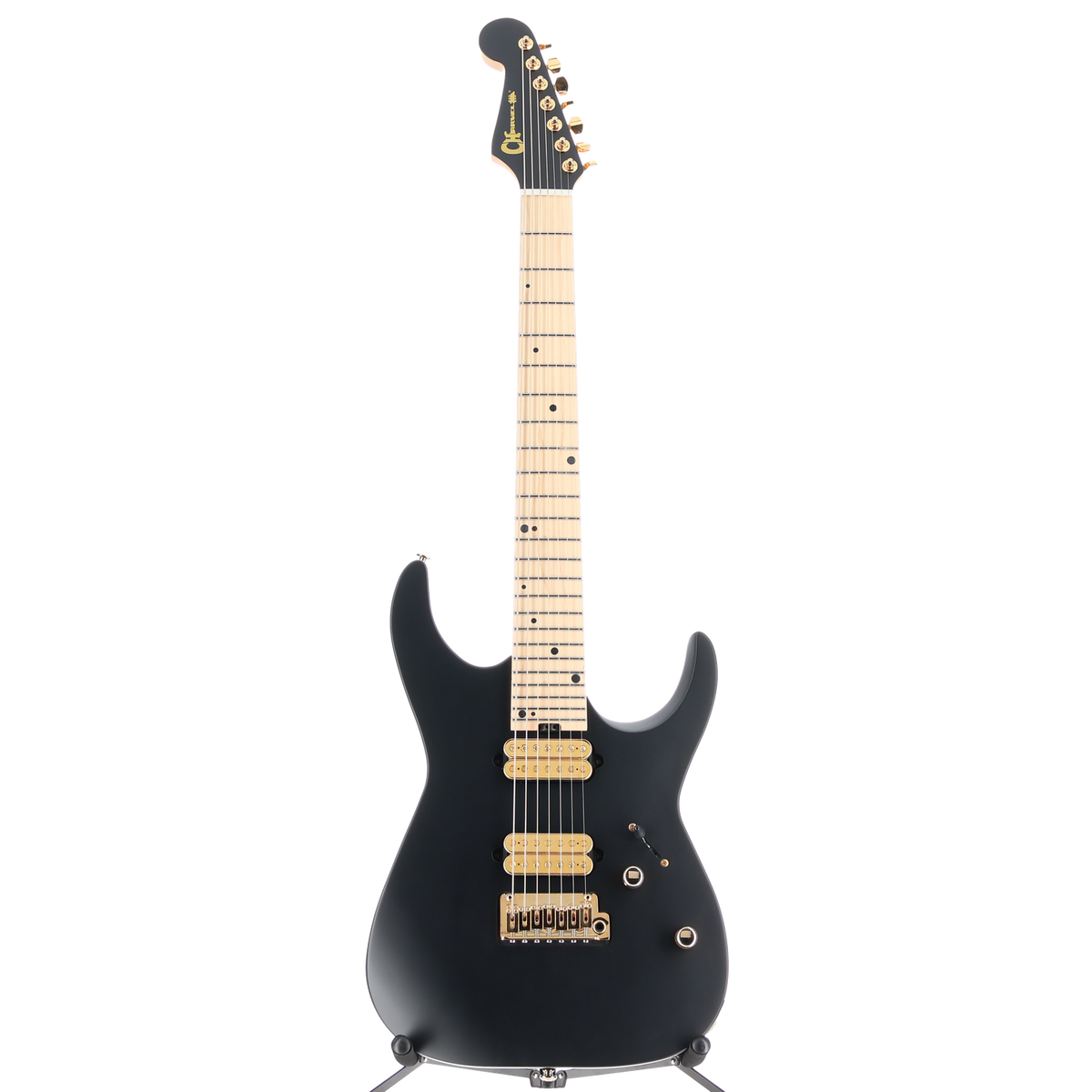 Charvel Angel Vivaldi Signature DK24-7 Nova, Maple Fingerboard, Satin Black (RP) (11568)