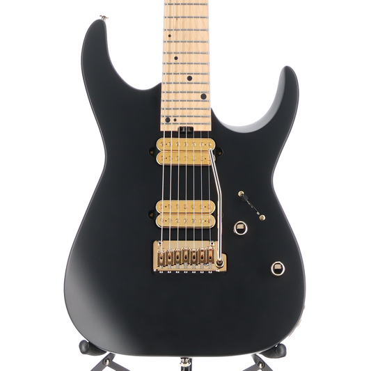 Charvel Angel Vivaldi Signature DK24-7 Nova, Satin Black, Expert Setup (SR) (00072)