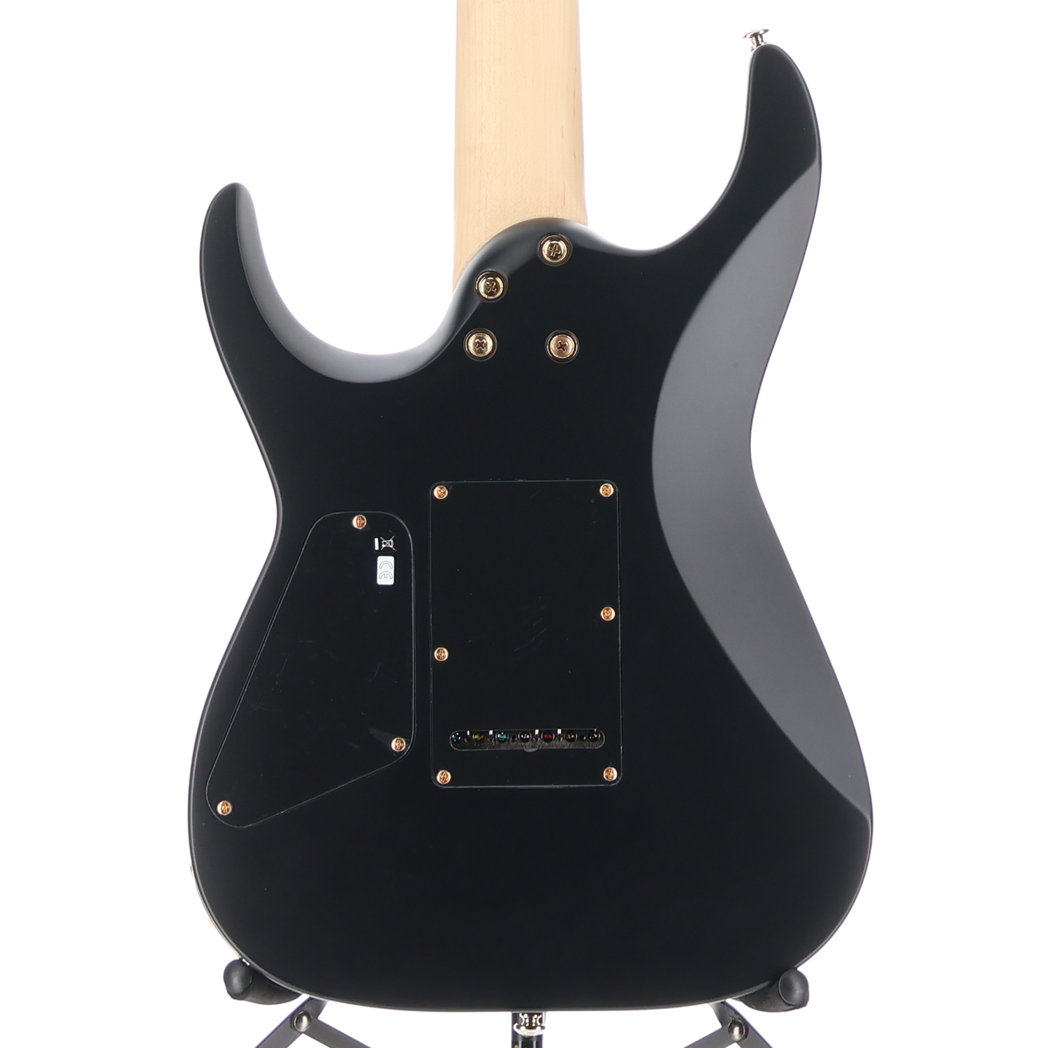 Charvel Angel Vivaldi Signature DK24-7 Nova, Satin Black, Maple Fingerboard, Expert Setup (A13) (00058)