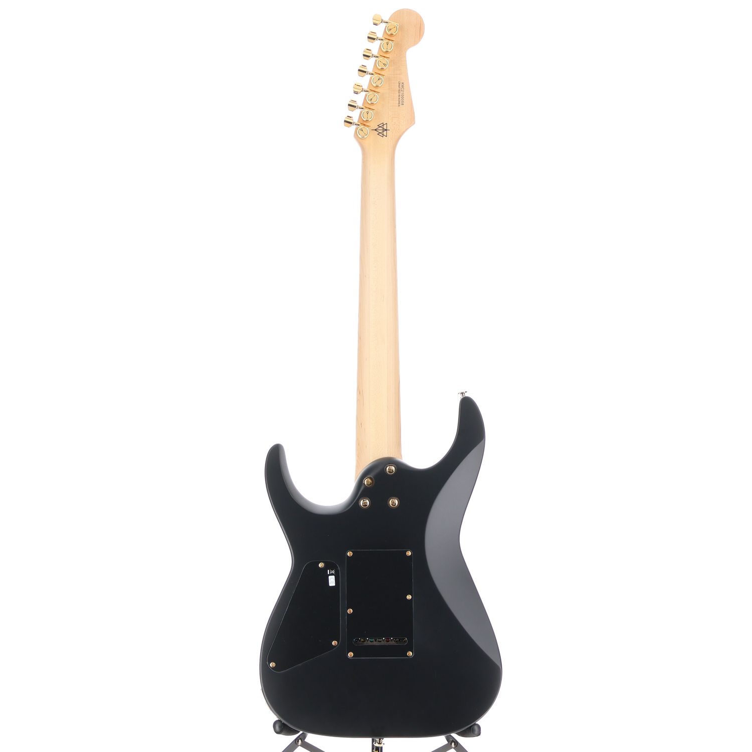 Charvel Angel Vivaldi Signature DK24-7 Nova, Satin Black, Maple Fingerboard, Expert Setup (A13) (00058)