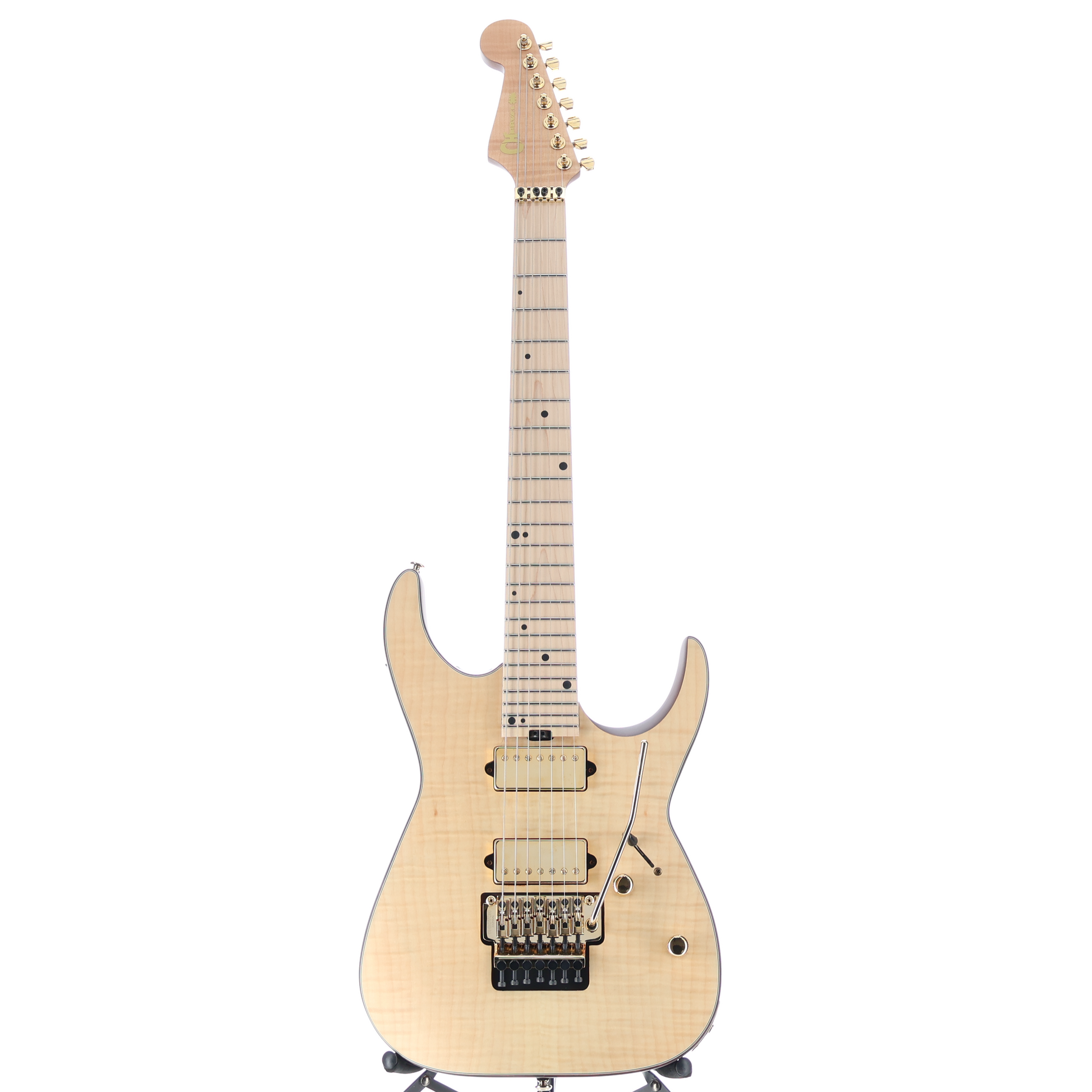 Charvel Angel Vivaldi Signature Pro-Mod DK24 GT7 HH, Maple Fingerboard, Natural (E8) (00295)